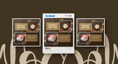 تصميم بوست سوشيال ميديا (جميع مواقع التواصل الاجتماعي)