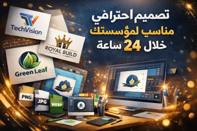 تصميم لوجوا احترافي ب 5 دولار فقط