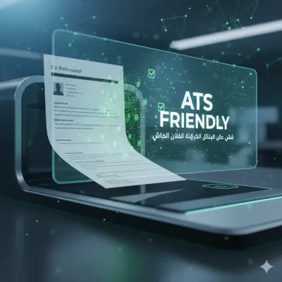 تصميم CV احترافي متوافق مع نظام ATS