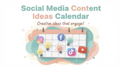 إعداد أفكار محتوى شهرية لحسابك على السوشيال ميديا