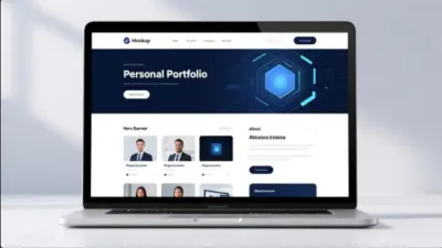 تصميم بورتفوليو شخصي احترافي (Personal Portfolio)