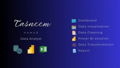 تحليل البيانات إلي لوحات داشبورد باستخدام  Excel