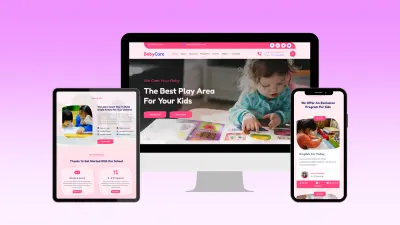 تصميم صفحة هبوط احترافية متجاوبة بـ HTML وCSS وBootstrap