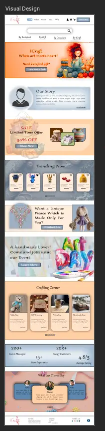 تصميم صفحة هبوط احترافية باستخدامFigma لتحسين تجربة المستخدم