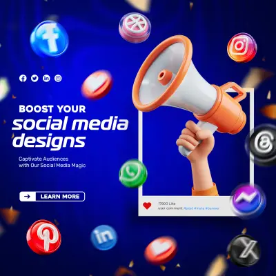 تصميمات سوشيال ميديا