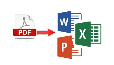 تحويل أي ملف pdf إلى وورد word أو Excel مع الحفاظ علي التصميم والتنسيق