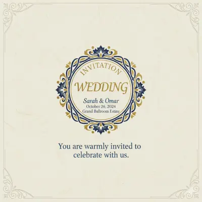 تصميم كروت دعوات إلكترونية