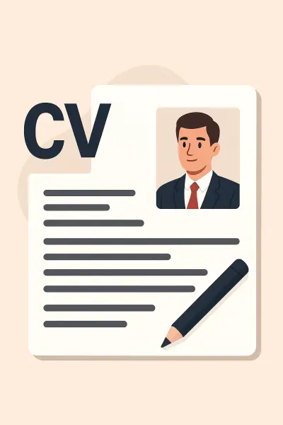 إنشاء CV احترافي