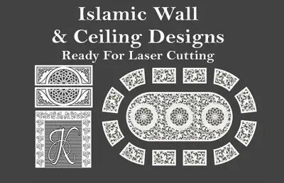 تصميم ملفات جاهزة للقص على راوتر أو ليزر CNC بدقة و إحترافية