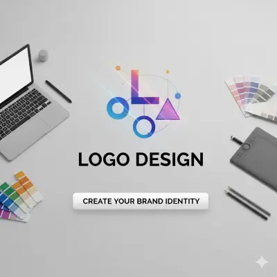 صورة العمل إنشاء لوجو لعلامتك التجارية