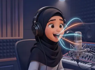 تعليق صوتي احترافي باللغة العربية الفصحى واللغة الإنجليزية