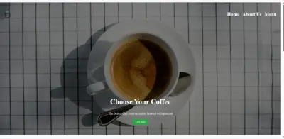 صفحة هبوط باستخدام html وcss