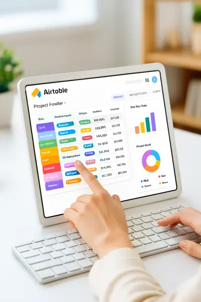 دليلك الشامل لتصبح خبير Airtable في 7 أيام: من إدخال البيانات إلى بناء واجهات مستخدم وأتمتة متقدمة."