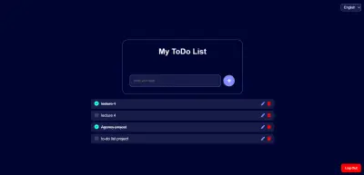إنشاء واجهة To-Do List تفاعلية باستخدام HTML, CSS, وJavaScript