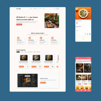 سأقوم بتحليل الواجهة الحالية وتقديم تصميم مُحسَّن وأكثر جاذبية وسهولة في الاستخدام، مع الحفاظ على هوية المشروع الأصلية. أستخدم Figma لتصميم واجهات احترافية تواكب الاتجاهات الحديثة في تجربة المستخدم.