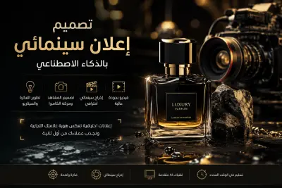 تصميم إعلان سينمائي بالذكاء الاصطناعي