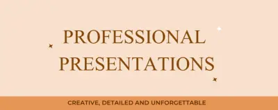 تصميم عروض تقديمية احترافية