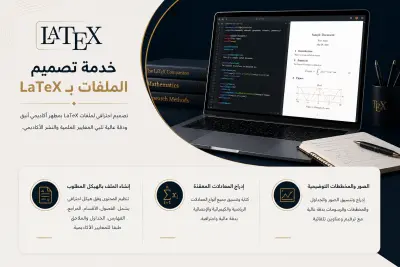 كتابة وتنسيق التقارير، البحوث، والوثائق الاحترافية بصيغة LaTeX