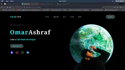 صورة العمل برمجة واجهات مواقع احترافية وجذابة بـ HTML / CSS / JavaScript