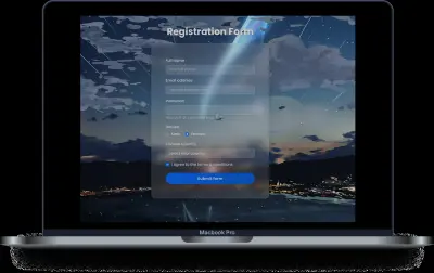 تصميم وتطوير صفحة هبوط