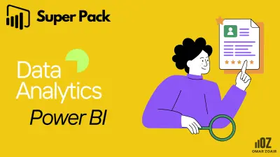 تحليل بياناتك وتصميم لوحة تحكم تفاعلية Dashboard باستخدام Power BI