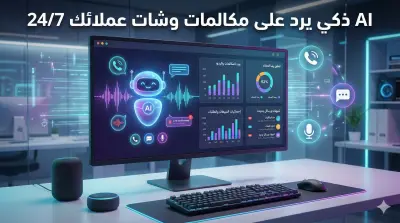 إنشاء مساعد ذكاء اصطناعي يرد على مكالمات وشات عملائك تلقائيًا