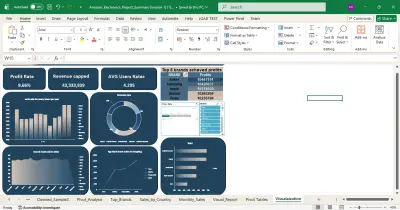 تصميم داشبورد تفاعليه