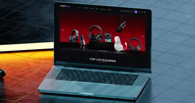 تصميم موقع ألكتروني بشكل مميز