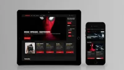 أنشاء صفحة هبوط (LandingPage) متجاوبة مع جميع الشاشات