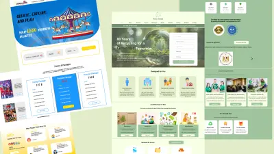 تصميم واجهات مواقع وتطبيقات UI/UX بجودة عالية وملفات مصدر