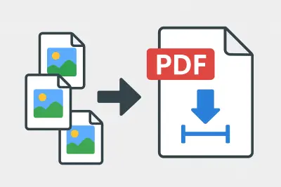 تحويل جميع الملفات والصور والنصوص إلى ملفات pdf وجمعها في ملف واحد