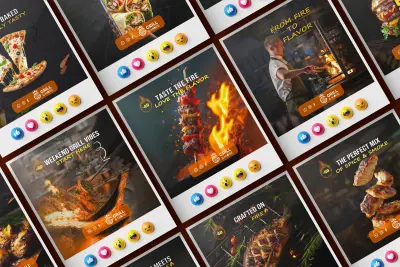 تصاميم سوشيال ميديا احترافية