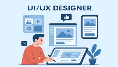 متخصص في تصميم واجهة المستخدم ( UI/UX )