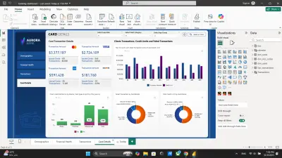power BI data analysis تحليل بيانات