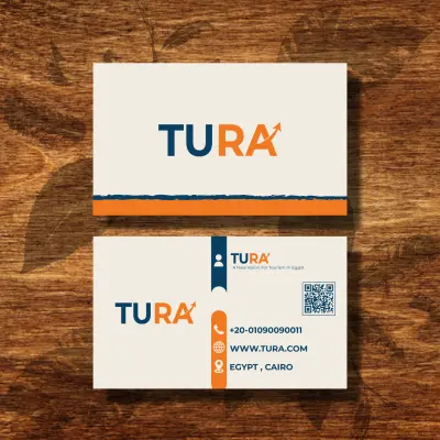 تصميم بيزنيس كارد بطريقه احترافيه