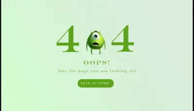 تصميم صفحة خطأ (Error 404) احترافية لموقعك