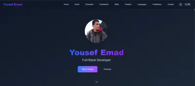 إنشاء web portfolio للأشخاص