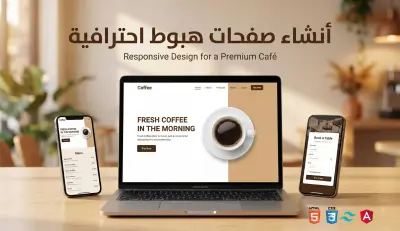 انشاء صفحة هبوط احترافية