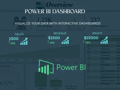 تصميم Dashboard احترافي باستخدام Excel أو Power BI