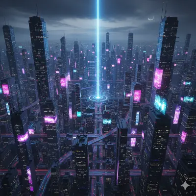 AI with motion graphic