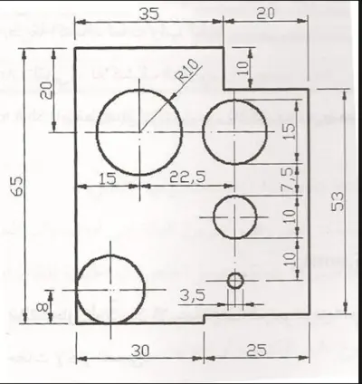 الرسم علي برنامج الاوتوكاد رسومات هندسيه معماريه ورسومات ميكانيكيه
