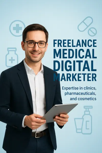 كتابة المحتوى الطبي والتصميم الدعائي للمجال الطبي والتجميلي