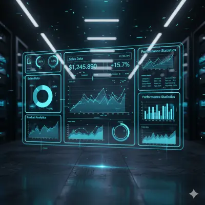 لوحة تحكم احترافية لعرض المبيعات والمخزون والطلبات بشكل مباشر