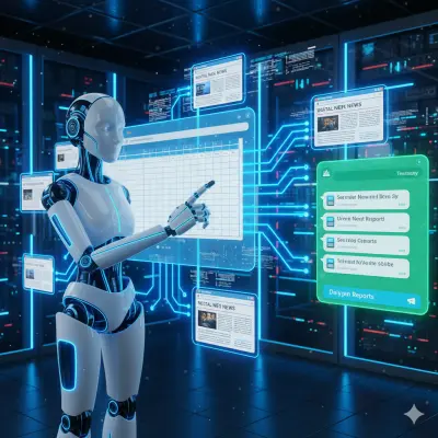 نظام يجمع الأخبار أو المحتوى ويُرسل ملخص يومي عبر Telegram