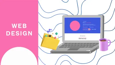 تصميم واجهة موقع الكتروني كامل