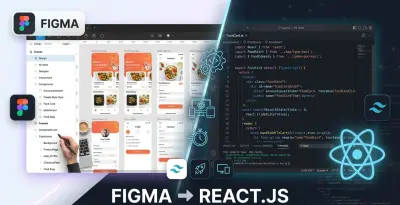 سأقوم بتحويل تصميم Figma إلى صفحة ويب تفاعلية وسريعة مقابل 10 دولار بإستخدام React.js  تحتوي ثلاثة أجزاء فأكثر
