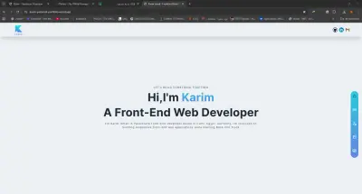 تصميم وبرمجة موقع شخصي الكتروني احترافي | Responsive WebSite
