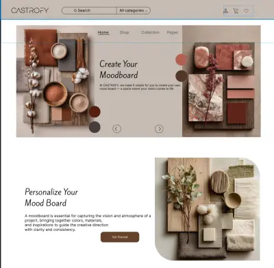 تصميم وتحليل واجهات احترافية UX&UI لخدمة - Web  App