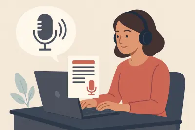 تفريغ الملفات الصوتية الي word أو Pdf