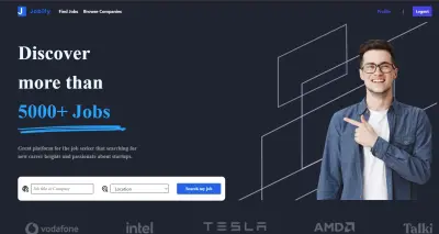 إنشاء موقع توظيف احترافي شبيه بموقع Wuzzef